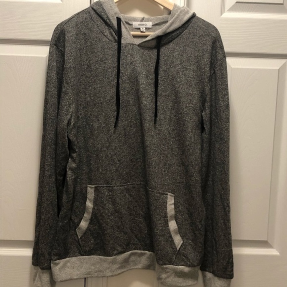 Mens Hooded Pullover Sweatshirt